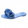 Xiaoxiangfeng Mountain Camellia Jelly Cool Slippers For Women Outerwear Summer New Beach Women's Shoes Anti Slip Slippers In Stock