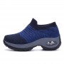 Sports And Leisure Rocking Shoes, Cross-Border Large Size High Elastic Flying Woven Breathable Shoes, Trendy And Lightweight Sock Shoes