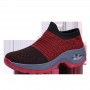 Sports And Leisure Rocking Shoes, Cross-Border Large Size High Elastic Flying Woven Breathable Shoes, Trendy And Lightweight Sock Shoes