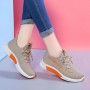 Manufacturer Of Old Beijing Cloth Shoes With Thickened Film, Women's Lace Up Canvas Shoes, Comfortable And Lightweight Sports Shoes