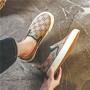 Canvas Shoes For Women And Men  Autumn New One Step Lazy Shoes For Students Casual Flat Sole Board Shoes Korean Version Couple Shoes