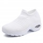 Sports And Leisure Rocking Shoes, Cross-Border Large Size High Elastic Flying Woven Breathable Shoes, Trendy And Lightweight Sock Shoes